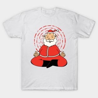 Santa Claus Yoga T-Shirt